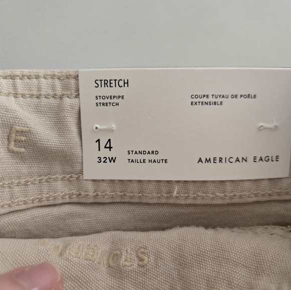 NWT AE Stretch High-Waisted Stovepipe Pant - Picture 13 of 13